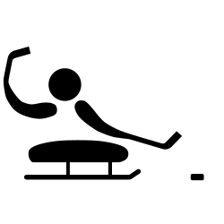 Para ice hockey pictogram