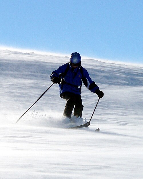 Backcountry skiing