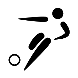 Association football pictogram