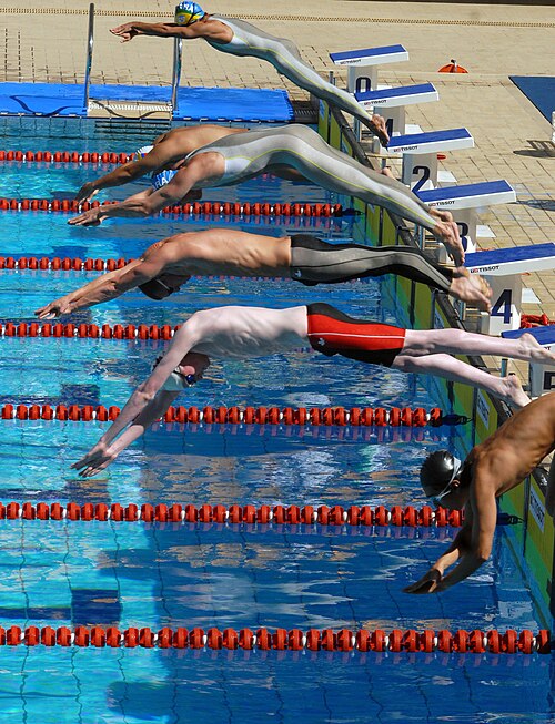Competitive swimming