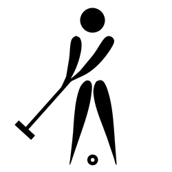 Croquet pictogram