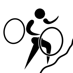 Cyclo-cross pictogram