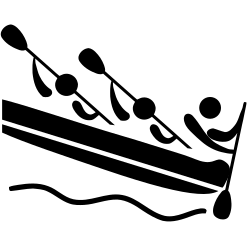 Rafting pictogram