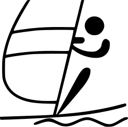 Windsurfing pictogram