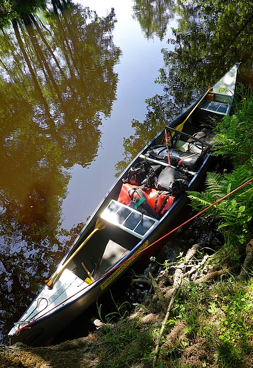 Canoe camping