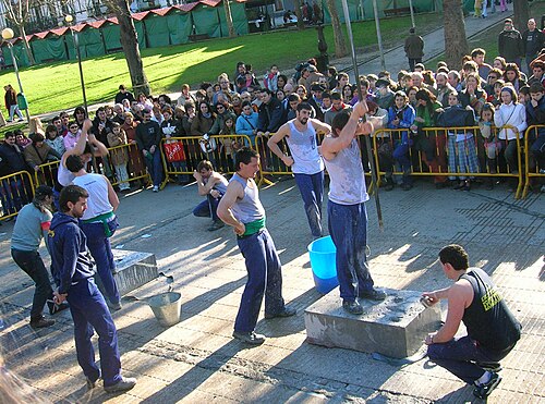 Basque rural sports