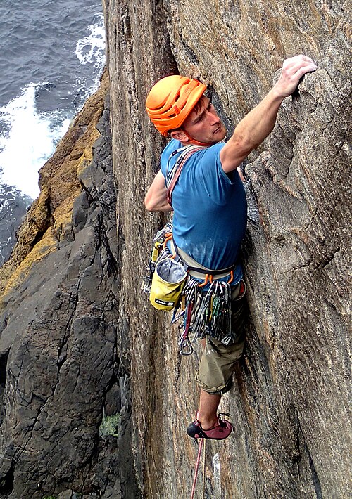 Free climbing