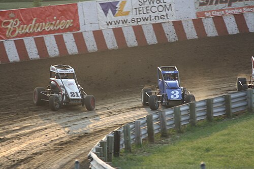 Midget car racing