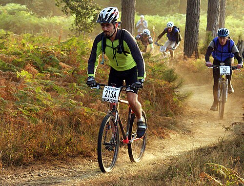 Mountain biking