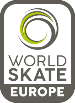 European Confederation of Roller Skating logo
