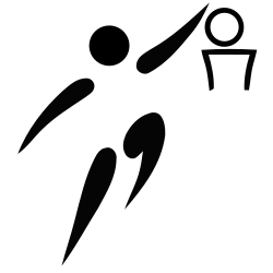 Basketball pictogram