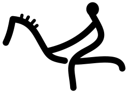 Para equestrian pictogram