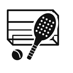 Padel pictogram