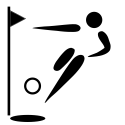 Footgolf pictogram