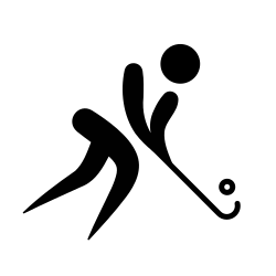 Field hockey pictogram