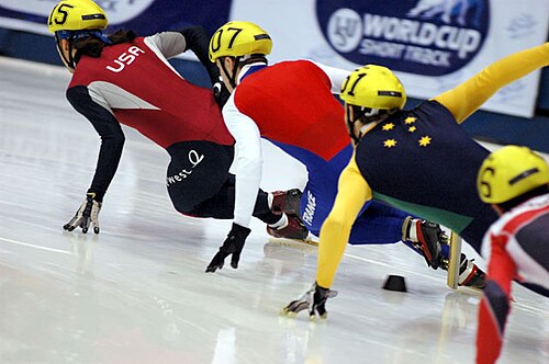 Short-track speed skating