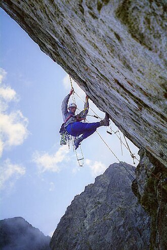 Aid climbing