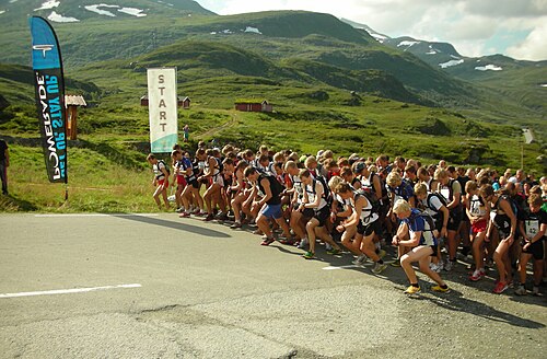 Mountain running