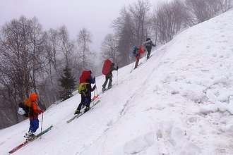 Ski touring