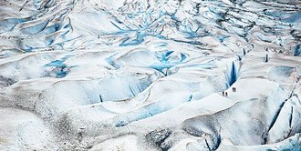 Glacier hiking