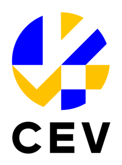 European Volleyball Confederation logo
