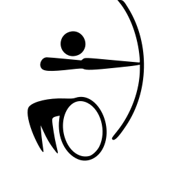 Para archery pictogram