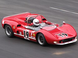 Racing automobile