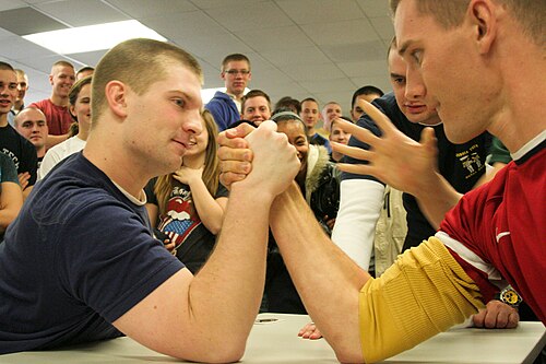 Arm wrestling