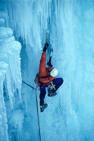 Ice climbing