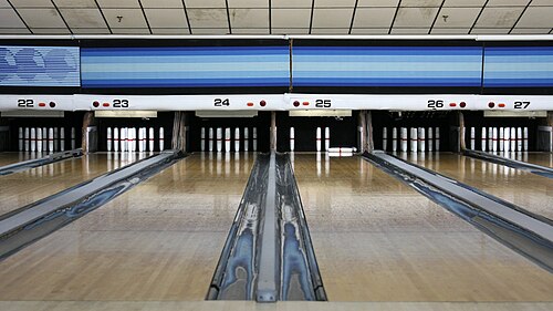 Candlepin bowling