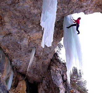Mixed climbing
