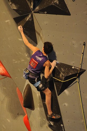 Indoor climbing