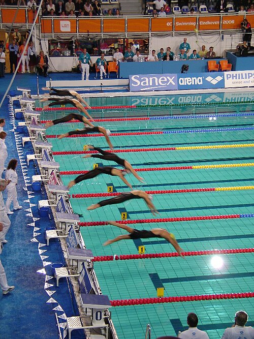 Freestyle swimming
