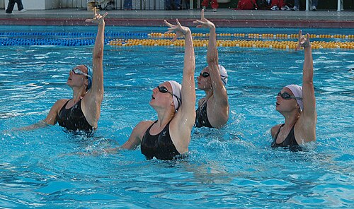 Synchronized swimming