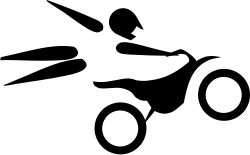 Freestyle motocross pictogram
