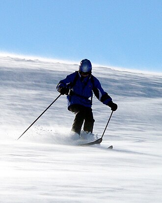Backcountry skiing