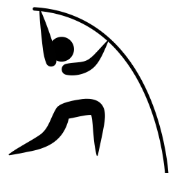 Pole vault pictogram
