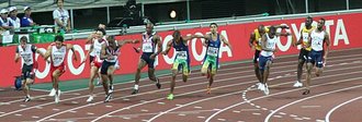 4 × 100 metres relay