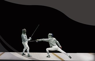 Sabre fencing