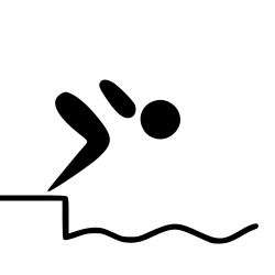 Para swimming pictogram